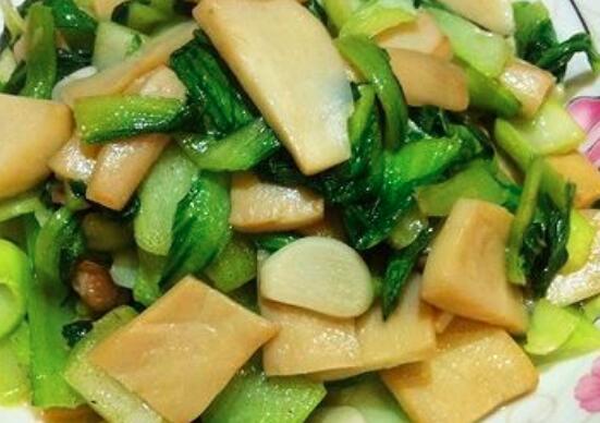杏鲍菇和青菜怎么炒