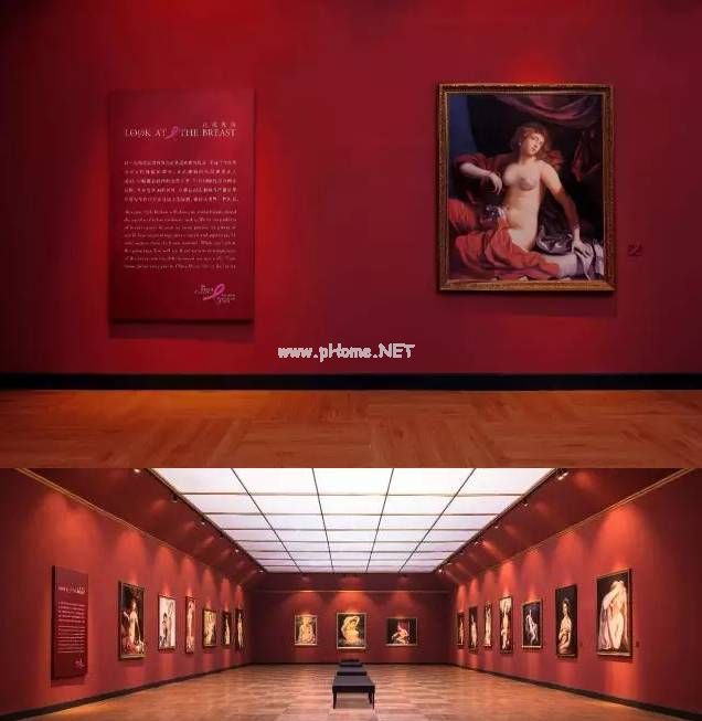 一场裸体女人的乳房展览，很开放！你敢看吗？