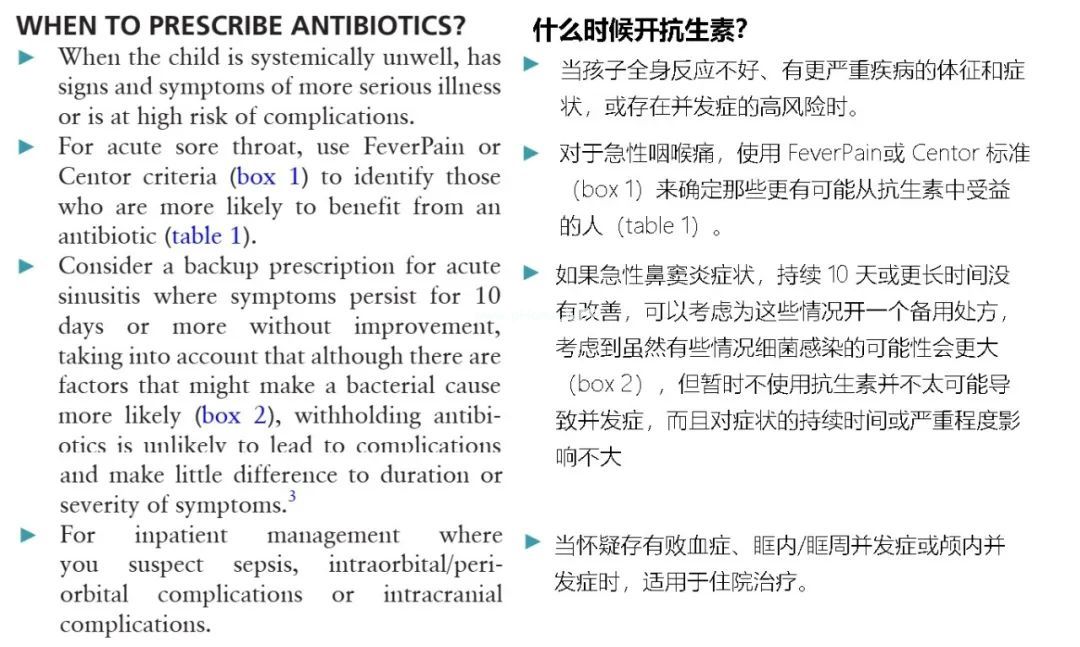 儿童上呼吸道感染，什么情况下需要用抗生素