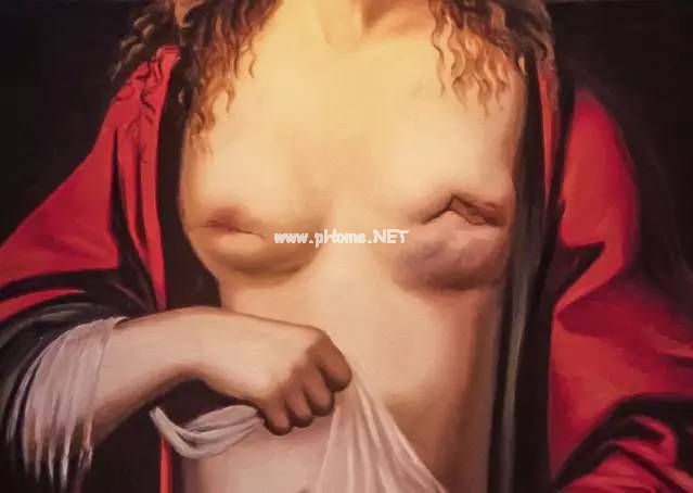 一场裸体女人的乳房展览，很开放！你敢看吗？