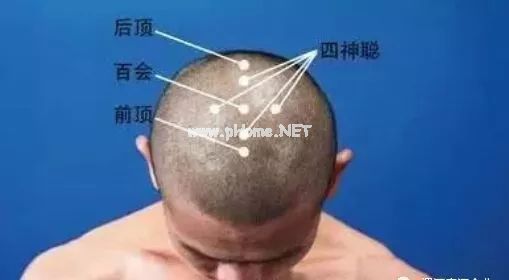百会是“天”，涌泉是“地”