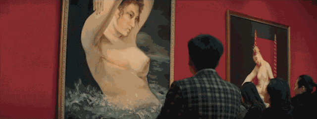 一场裸体女人的乳房展览，很开放！你敢看吗？